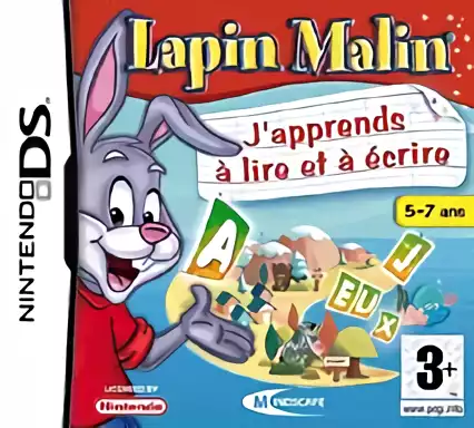 ROM Lapin Malin - J'Apprends a Lire et a Ecrire